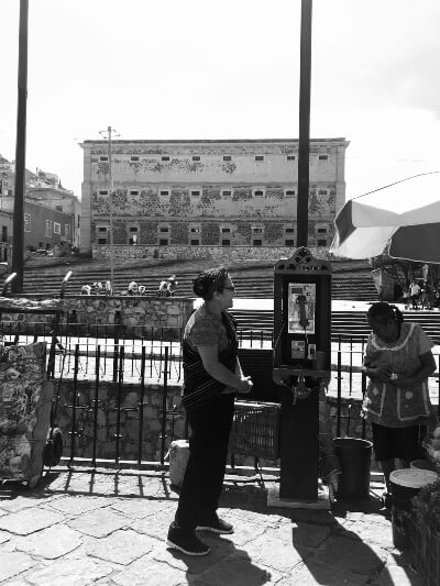 Imagenes de distintas ocasiones a blanco y negro