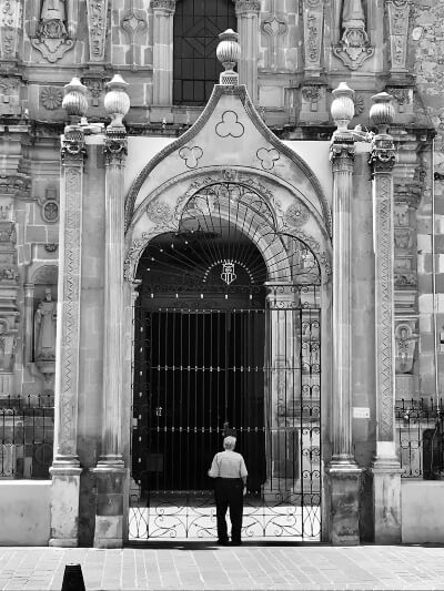 Imagenes de distintas ocasiones a blanco y negro